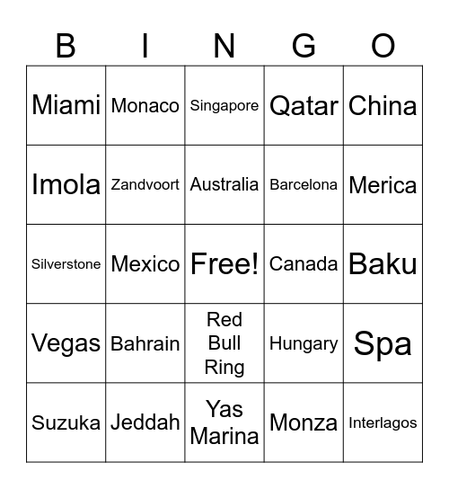 Dutch National Anthem Bingo Card