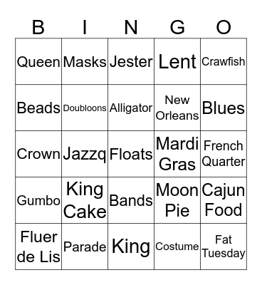 EAW BINGO Card