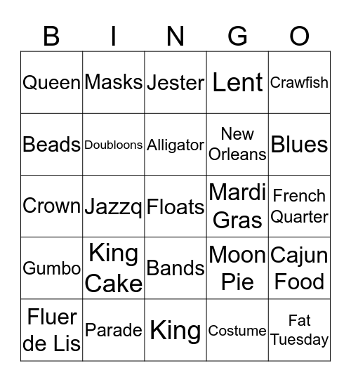 EAW BINGO Card