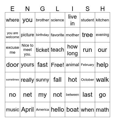 Dave's Questionable Bingo! Bingo Card