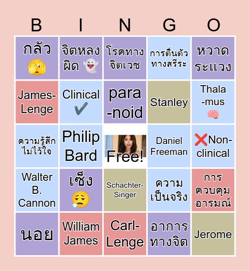 🎀 Paranoid!!! 🎀 Bingo Card