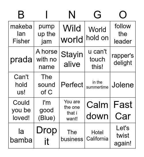 Lidl Bingo Card