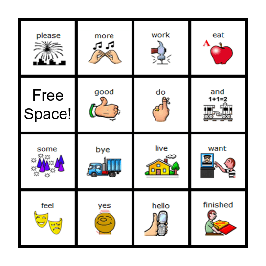 PRC Communication Bingo Card