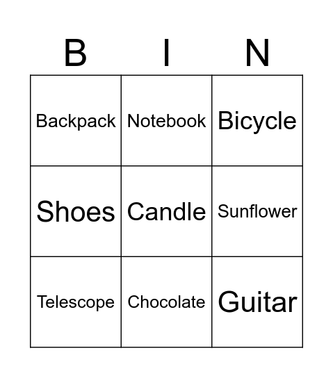 Infinite craft Bingo Card