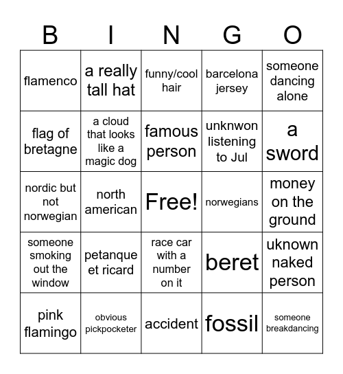 Ultimate March Bango Bingo Card