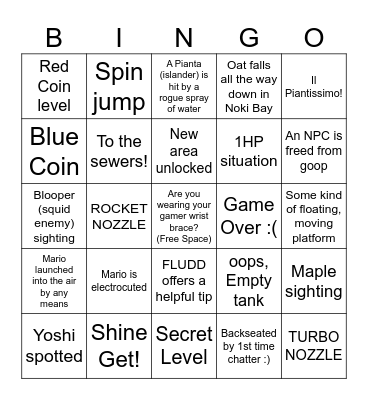 sunshine bingoat Bingo Card