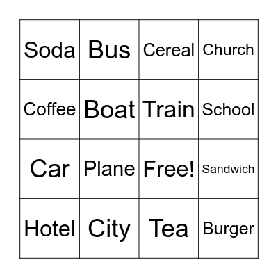 ASL CLUB BINGO Card