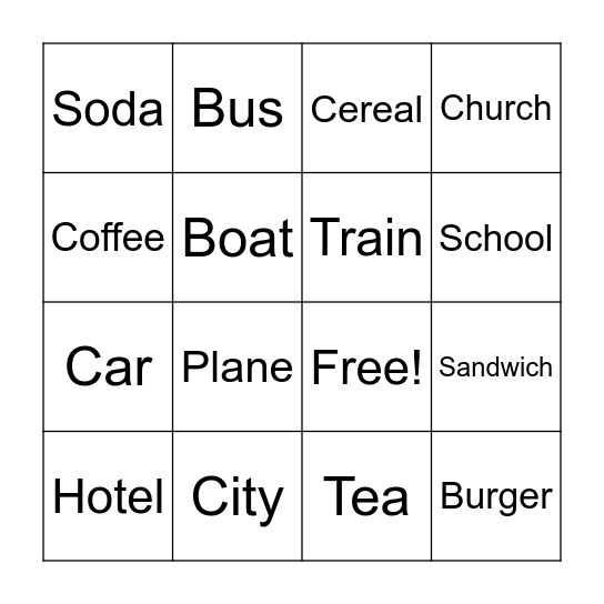 ASL CLUB BINGO Card