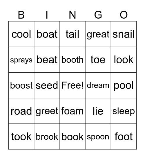 Beck's Bingo Card