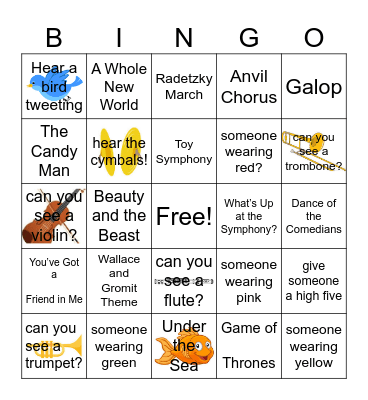 Family Fun Bingo! Bingo Card