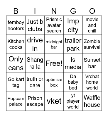 ERP BINGO Card