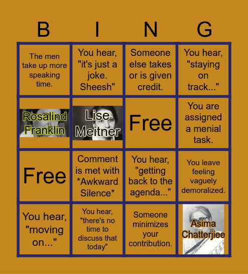 Tester Bingo Card