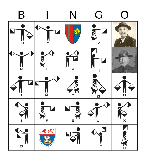 Sémaphore 3 Bingo Card