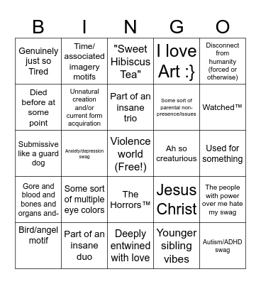 Loki bingoworld Bingo Card