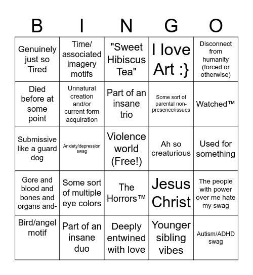 Loki bingoworld Bingo Card