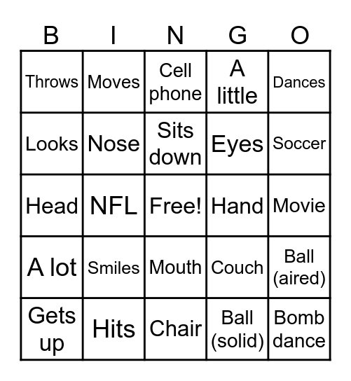 Unit 6 Mueve Bingo Card