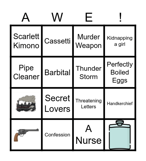 Movie Bingo Card