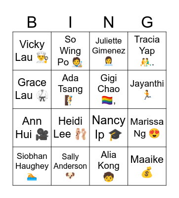 IWD 2024 Bingo Card