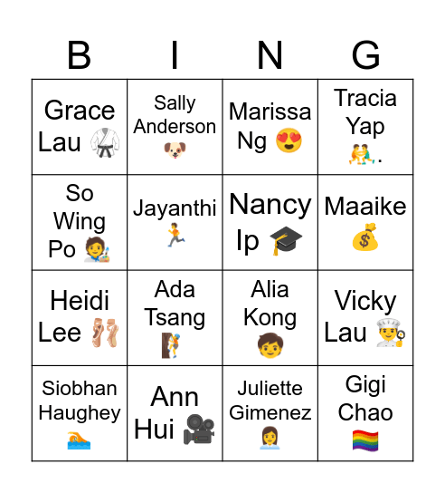 IWD 2024 Bingo Card