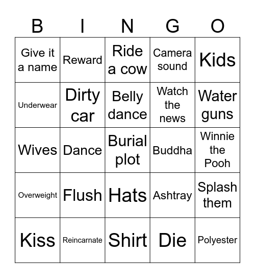 Strange Laws in the World Bingo Card