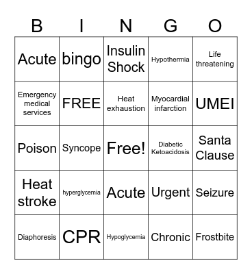 Chapter 53 Quiz Bingo Card