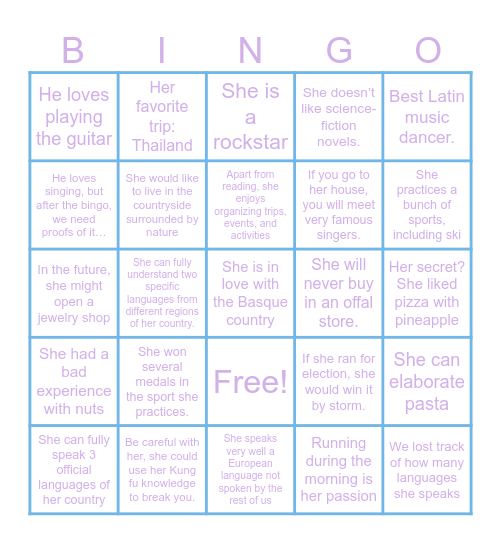 Antlia Team Bingo! Bingo Card