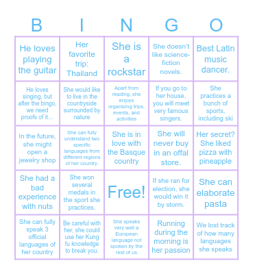 Antlia Team Bingo! Bingo Card