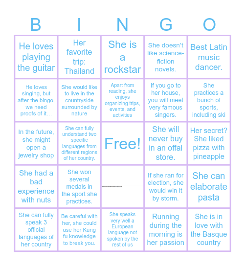 Antlia Team Bingo! Bingo Card