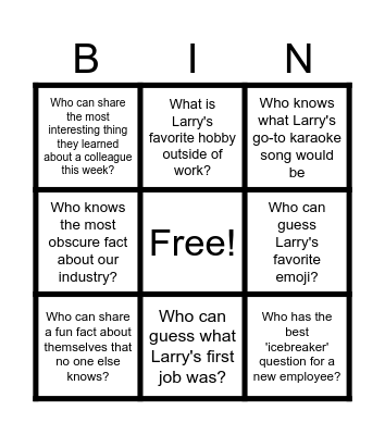 CEO Sips & Insights BINGO! Bingo Card