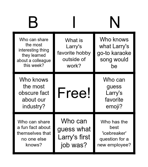 CEO Sips & Insights BINGO! Bingo Card