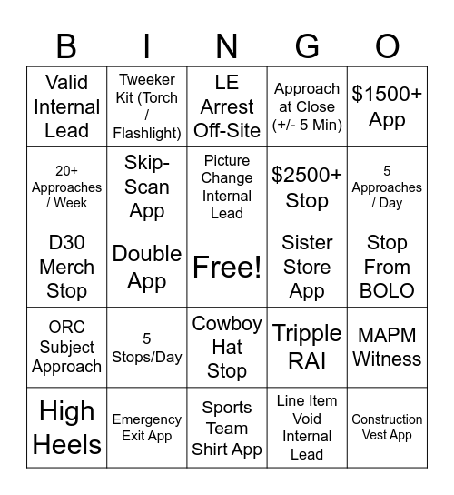 D253 BINGO 2.0 Bingo Card