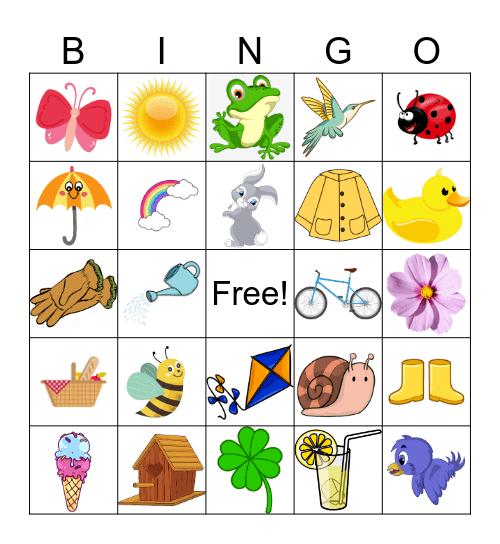 Early College Spring Celebration Bingo Card