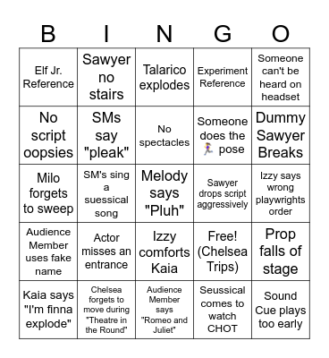 TECH BINGO CHOT Bingo Card