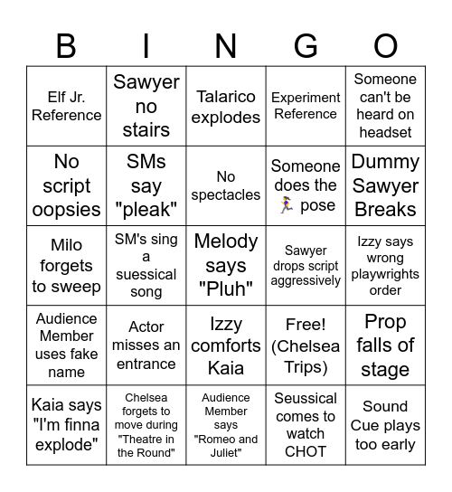 TECH BINGO CHOT Bingo Card