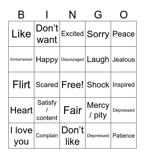 ASL Ch. 5 Bingo Card