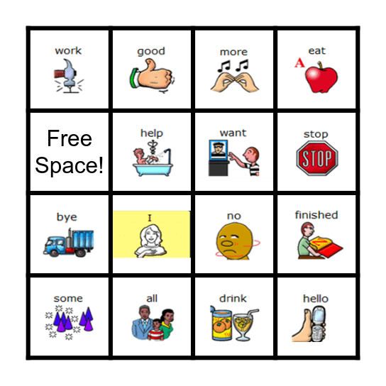 PRC Communication Bingo Card