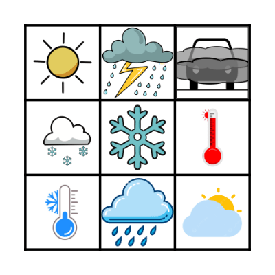 La Clima #2 Bingo Card