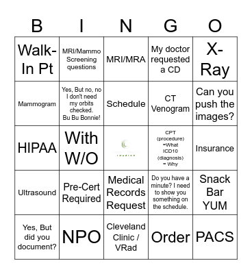 EMIG BINGO Card