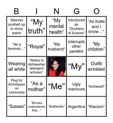 SXSW GETS MARKLED Bingo Card