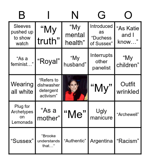 SXSW GETS MARKLED Bingo Card