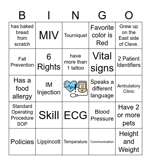 Welcome to Metro Bingo Card