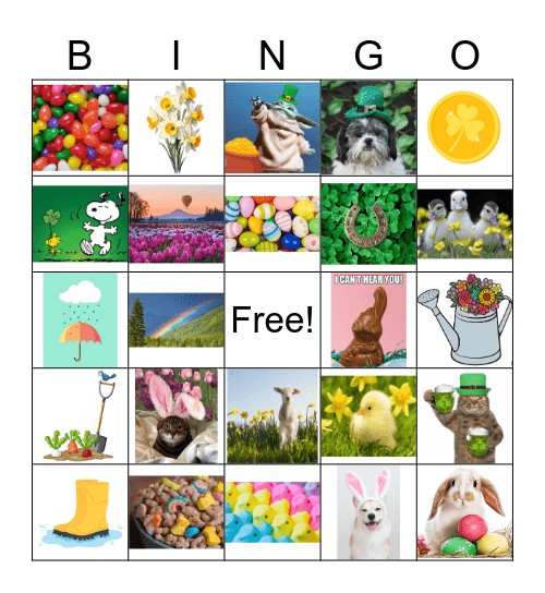 Spring Bingo Card