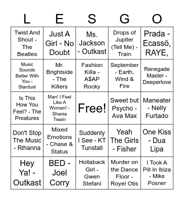 Bingo #02 Bingo Card