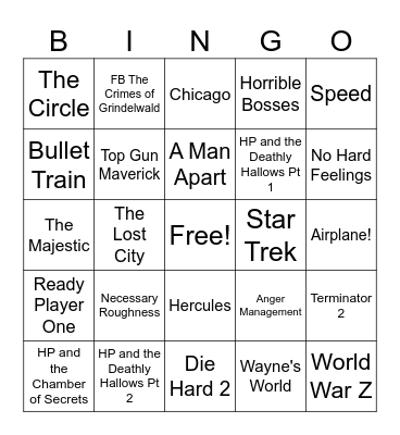 Movies_03092024 Bingo Card