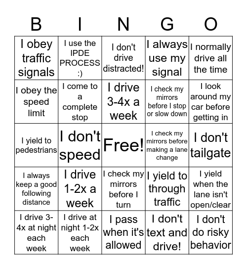 Ms. Leupold's Bingo  Bingo Card