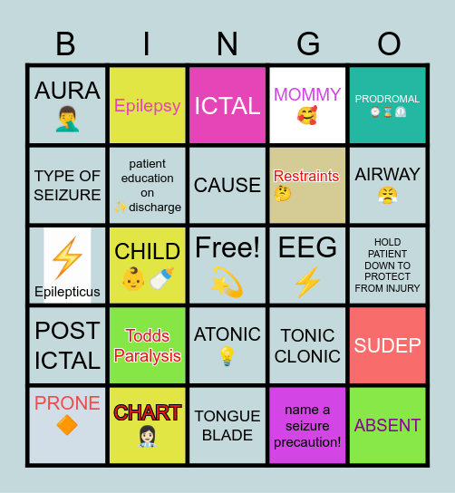 🎯🎯SEIZE THE DAY🎯🎯 Bingo Card