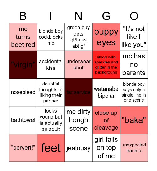 episode 2 Bingo Card