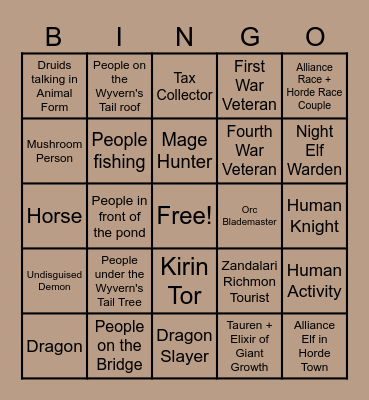 Adalanise's Bingo Card of Doom Bingo Card