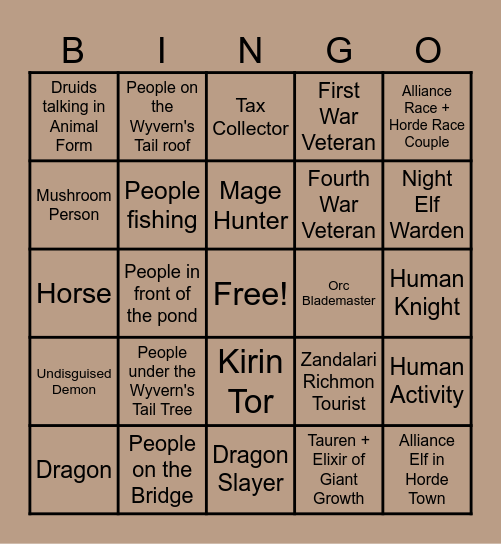 Adalanise's Bingo Card of Doom Bingo Card