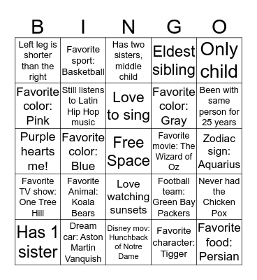 QA Blackout BINGO Card